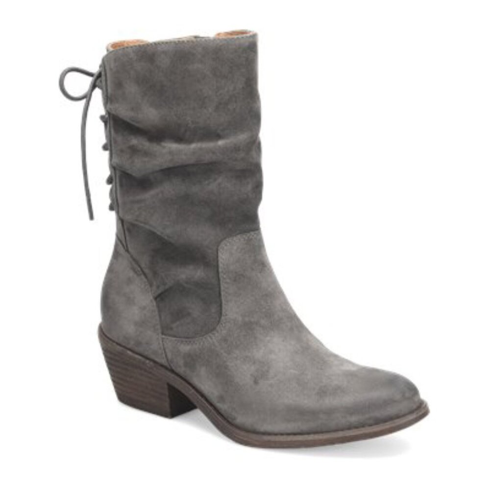 Sofft "Sharnell" Boots - Gray Suede